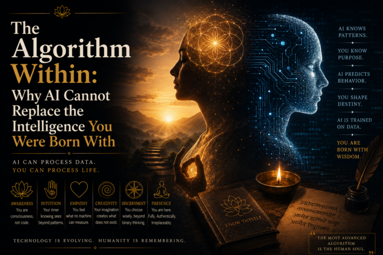 The Algorithm Within: Why AI Cannot Replace the Intelligence You Were Born With