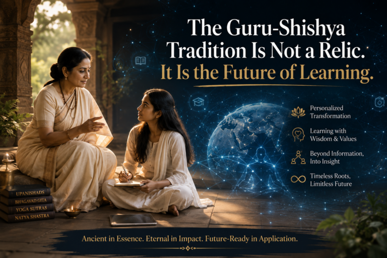 The Guru-Shishya Tradition Is Not a Relic. It Is the Future of Learning.