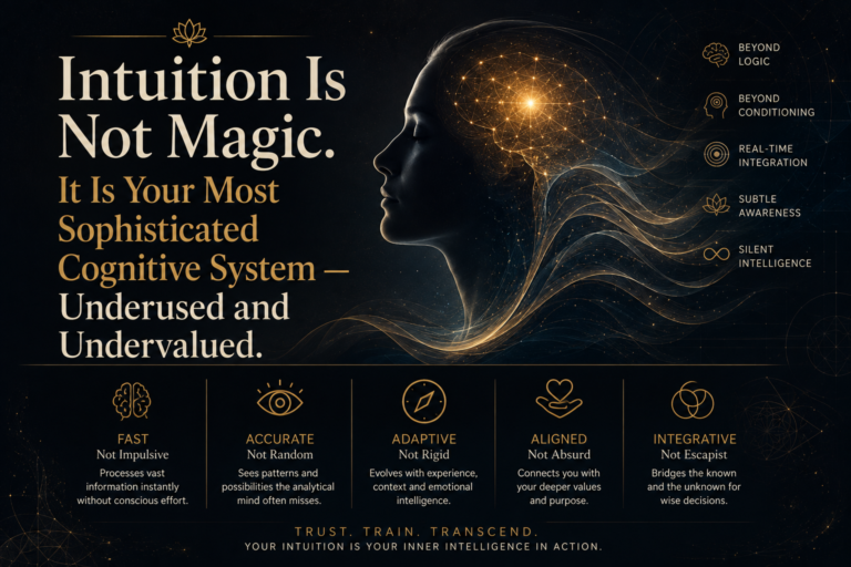 Intuition Is Not Magic. It Is Your Most Sophisticated Cognitive System — Underused and Undervalued.